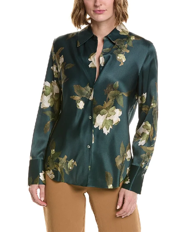 Vince Camellia Silk Blouse